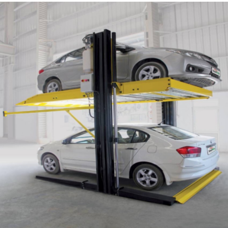 Delade kolumner Two Post Hydraulisk parkering för stereogarage för hushållsbruk