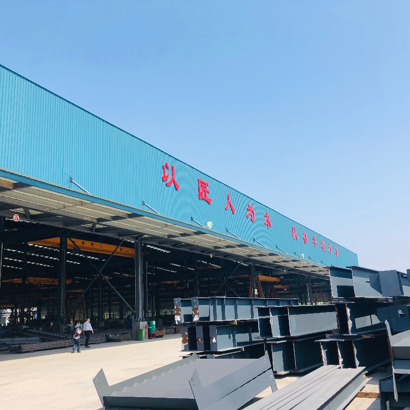 China Steel Structure Factory Framförd Kommersiell kontorsbyggnad, Strukturell Steel Truss Prefab Byggnation med teckning